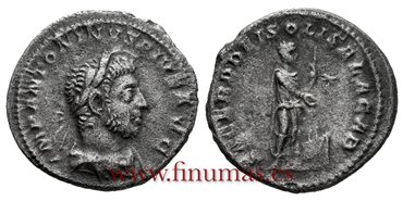 HELIOGABALO DENARIO  218-222 ROMA