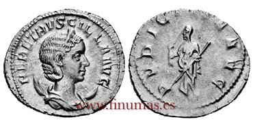ETRUSCILA ANTONINIANO 249-251  ROMA