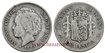 Cy16673C.- ALFONSO XII 1 Peseta 1893 PGL(_-_) - BC-