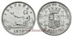 Cy16517G.- G.P  Y I REPUBLICA - 2 Pesetas 1870 SNM (18-73) - EBC-