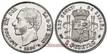 Cy16516H.- G.P  Y I REPUBLICA - 2 Pesetas 1870 SNM (18-70) - EBC-