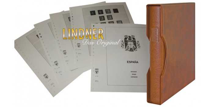 OFERTA!! ALBUM + HOJAS LINDNER ESPAÑA 1976-1981.
