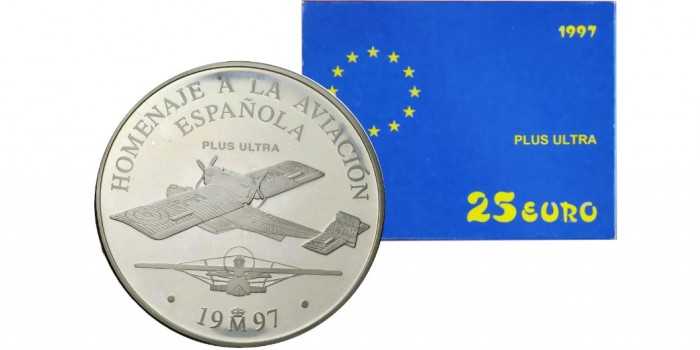 1997 - CINCUENTIN - 25 EURO 1997 "Aviación Española"