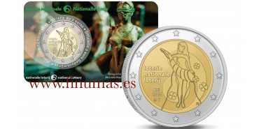 2 COMMEMORATIVE EUROS BELGIUM 2025 "LOTTERY"