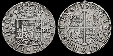 Cy10761.-CARLOS III - 2 Reales 1760 Madrid P.J.-MBC