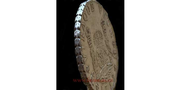 Cy09905.-FERNANDO VI - 8 Reales Columnario 1759 Mexico M .MBC+