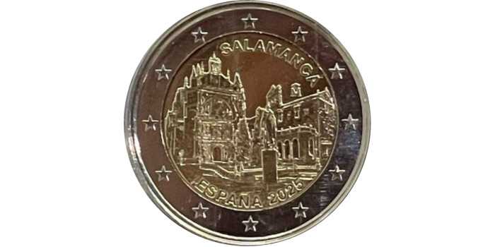 copy of 2 COMMEMORATIVE EUROS SPAIN 2024 "POLICIA NACIONAL" (NATIONAL POLICE)