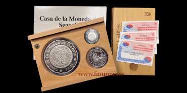 2001 - COMPLETE COLLECTION MINT SEGOVIA. SILVER CASE - PROOF