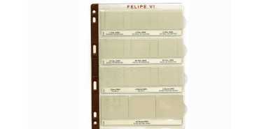 E27. HOJA PRONUMAS FELIPE VI EUROS 2025