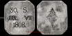 Cy14923.2- FERNANDO VII - 30 SOUS 1808 Mallorca T.H.- EBC