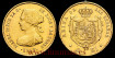Cy16376.3.- ISABEL II 4 ESCUDOS 1867 MADRID. EBC-