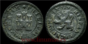 Cy03993.- FELIPE III - 2 Maravedís  1598 Segovia.- MBC