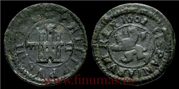 Cy04007.- FELIPE III - 2 Maravedís  1602 Segovia.- MBC