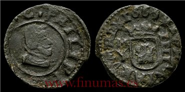 Cy04976.-  FELIPE IV - 4 Maravedís 1663 Madrid Y. MBC