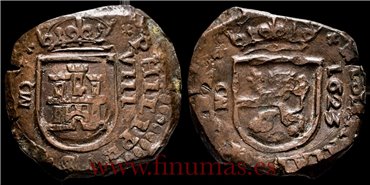 Cy05037.2.- FELIPE IV - 8 Maravedís 1624 Madrid . MBC