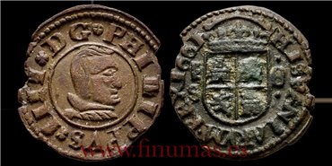 Cy05135.- FELIPE IV - 8 Maravedís 1661 Segovia S . MBC+