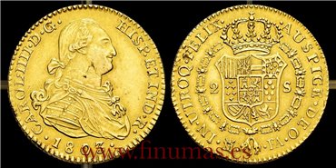 Cy13430.-CARLOS IV - 1 Escudo 1803 Madrid F.A. EBC-