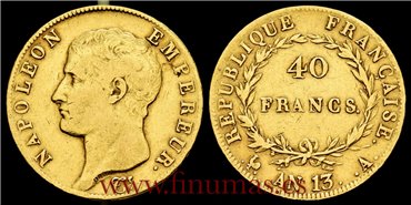 FRANCIA - K-664.1 - 40 Francos AN 13 Paris. MBC-