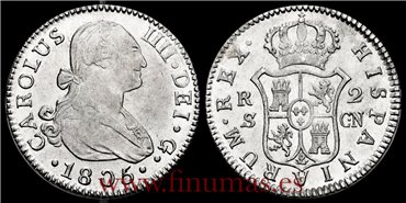 Cy12848.-CARLOS IV - 2 Reales 1805 Sevilla C.N.- SC. B.O