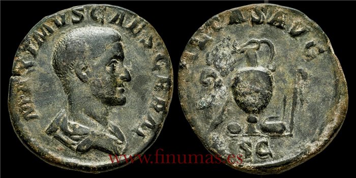 MAXIMO SESTERCIO 236-238 d.C ROMA