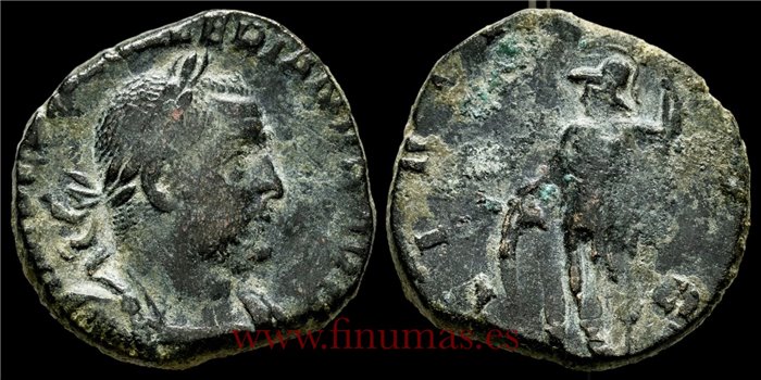 VALERIANO I SESTERCIO 254 d.C  ROMA