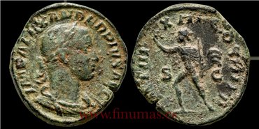 ALEJANDRO SEVERO SESTERCIO 233 d.C  ROMA