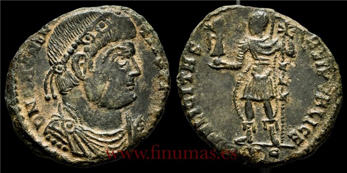 MAGNENCIO MAIORINA 350-351 d.C LUGDUNUM