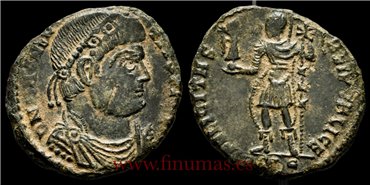 MAGNENCIO MAIORINA 350-351 d.C LUGDUNUM