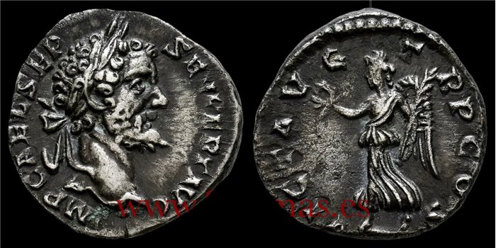 SEPTIMIO SEVERO DENARIO 193-194 d.C. Syria?