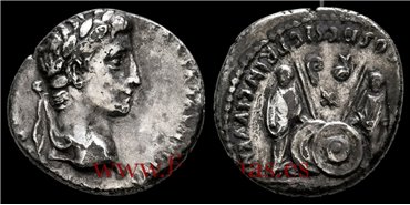 DENARIO AUGUSTO 2-14 d.C. Lugdunum