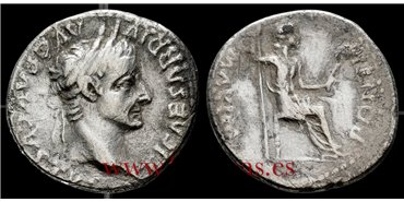DENARIO TIBERIO 14-37 d.C. LUGDUNUM