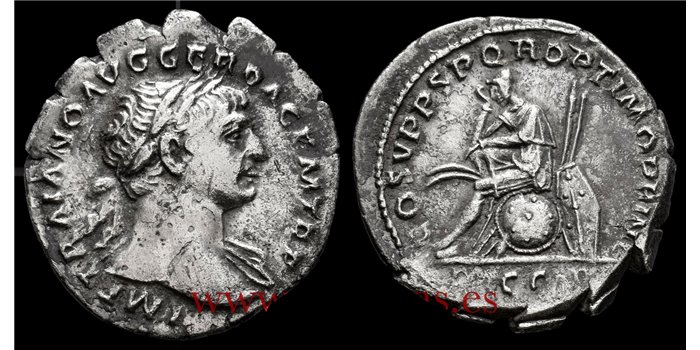 DENARIO TRAJANO 103-111 d.C. ROMA