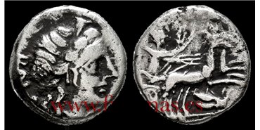 DENARIO REPUBLICA 509-27 a.C. ROMA