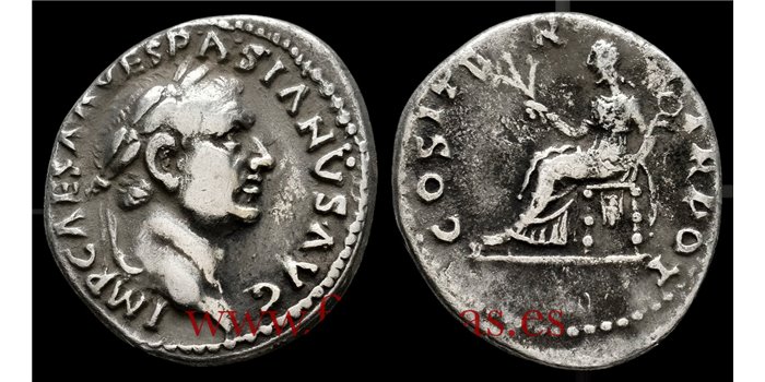 DENARIO VESPASIANO 69-79 d.C. TARRACO