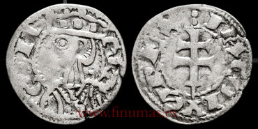 JUAN I de CASTILLA Y LEON 1379/1390 .  DINERO JAQUES. ARAGON