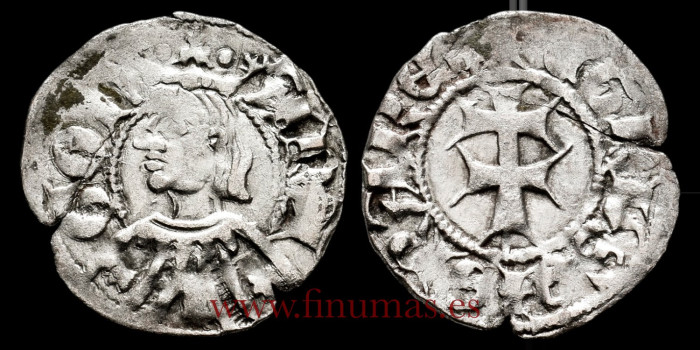 PEDRO IV de ARAGON  1335/1387. DINERO JAQUES. ARAGON