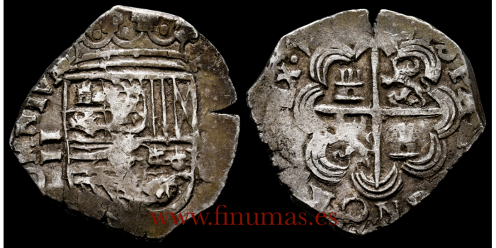 Cy04344.- Felipe III - 2 REALES TIPO OMNIUM GRANADA? N/D. MBC-