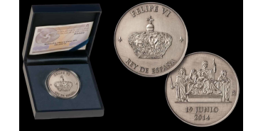 2014 - Silver Medal Proclamation S.M. FELIPE VI