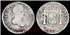 Cy14318B.- FERNANDO VII 1/2 REAL 1820 GUATEMALA M - RC.  PLATA