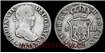Cy14342C.- FERNANDO VII 1/2 REAL 1831 SEVILLA J.B. - BC.  PLATA
