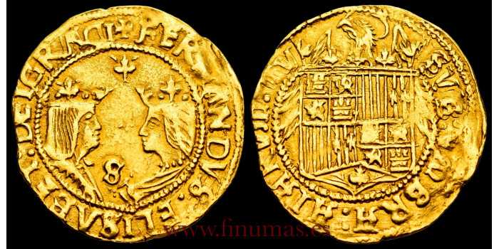 Cy02786.- REYES CATOLICOS DOUBLE EXCELENTE SEVILLE '+' S. - GOLD