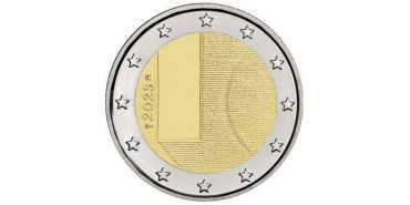 2 EURO COMMEMORATIVE FINLAND 2025 "DIPLOMACY" COINS
