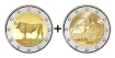 2 EURO COMMEMORATIVE MALTA 2025 BUEY + MEDINA
