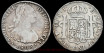 Cy12925C.- CARLOS IV 4 Reales 1807 Potosí P.J..- BC+.  PLATA
