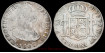 Cy12971C.- CARLOS IV 4 Reales 1803 Potosí P.J..- BC-.  PLATA