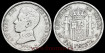 Cy16682e.- ALFONSO XIII 1 Peseta 1904 (19-04) S.M.V.- MBC