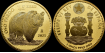 2025 - MONEDA DE ORO BULLION 1Oz. OSO PARDO. ORO - PROOF