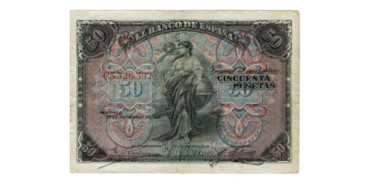 F318D.- 50 PESETAS 24 SEPTEMBER 1906 SERIES C MBC-