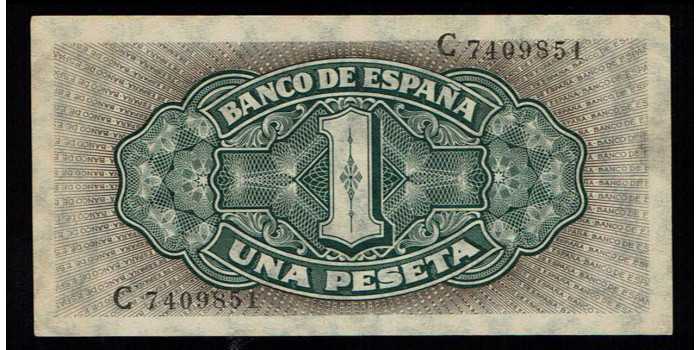 F416H.- 1 PESETA 4 SEPTEMBER 1940 SERIES C - EBC