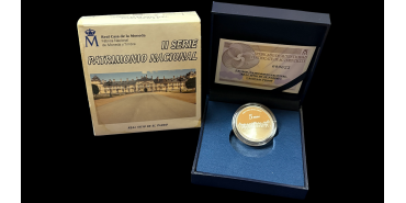 2014 - 5 EUROS Silver National Heritage- ROYAL SITE OF THE PARDO